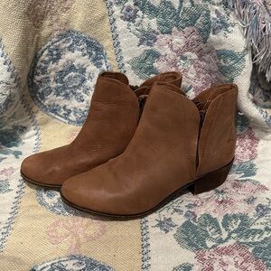 Lucky Brand Tan Ankle Booties